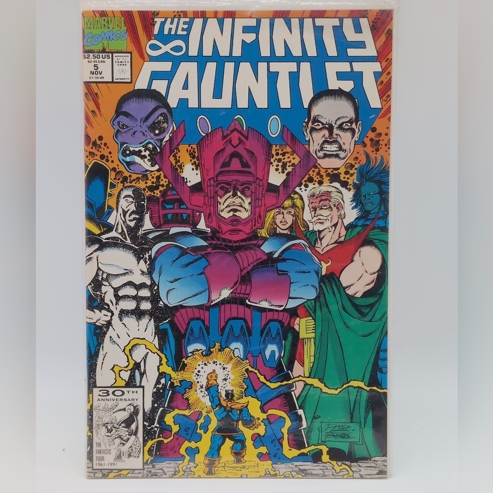 The Infinity Gauntlet # 5 1991 Marvel Comic Book